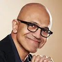 Foto de Satya Nadella, CEO da Microsoft